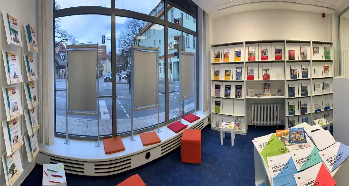 Bild des Shops; Quelle: LpB Tübingen