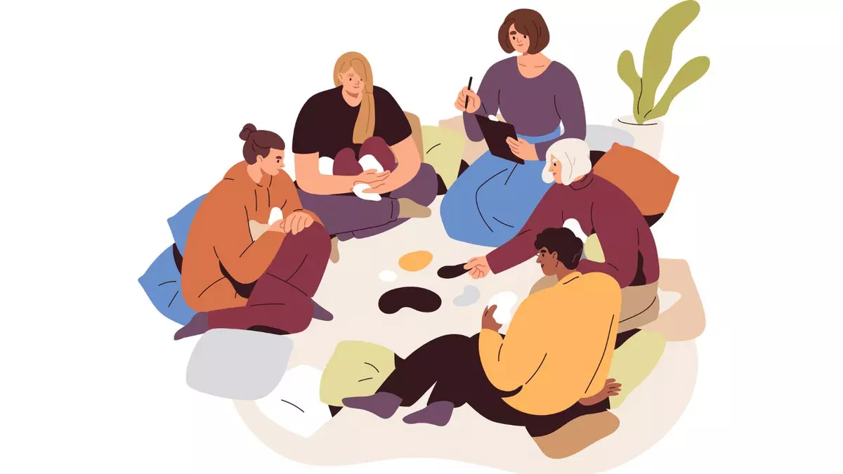 Titelbild BarCamp2026. Menschen sitzen im Kreis. Quelle Poster Barcamp26 | oft.kultus-bw.de/formular Titelbild BarCamp2026. Menschen sitzen im Kreis. Quelle Poster Barcamp26 | oft.kultus-bw.de/formular